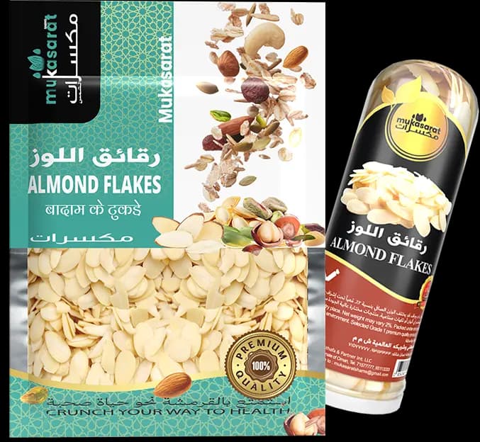 لوز رقائق
